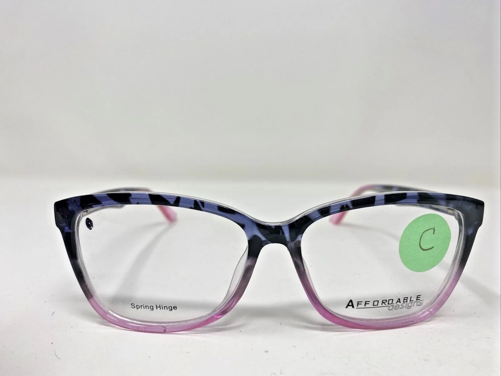 Affordable Designs Eyeglasses Frames 55-16-140 Sienna Blue Full Rim IF84