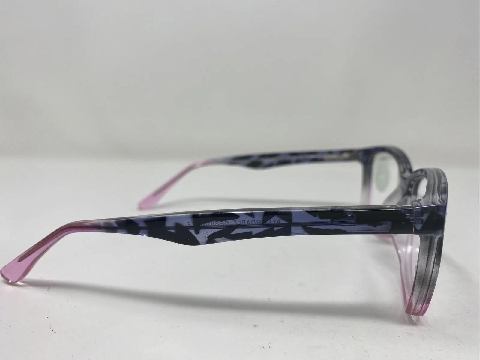 Affordable Designs Eyeglasses Frames 55-16-140 Sienna Blue Full Rim IF84 3