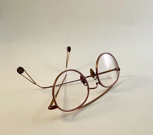 Ahlem Bastille Eyeglass Frames Pink Rose gold 4