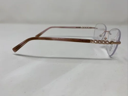 Airlock Pure CHARMED 200 770 52-18-140 Pink Rimless Metal Eyeglasses Frame /392 4