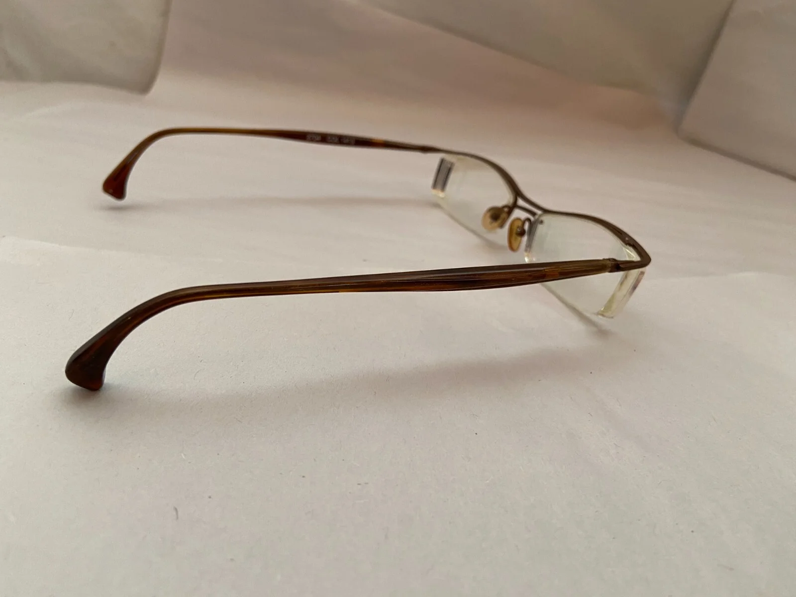 ALAIN MIKLI 2704 col 1413 EYEGLASS FRAMES FRANCE HALF RIM 3