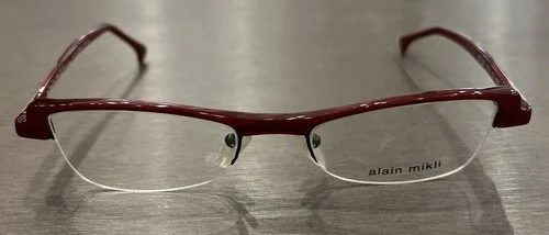 Alain Mikli 2708 Col 01183 Handmade Semi Rimless Eyeglass Frames