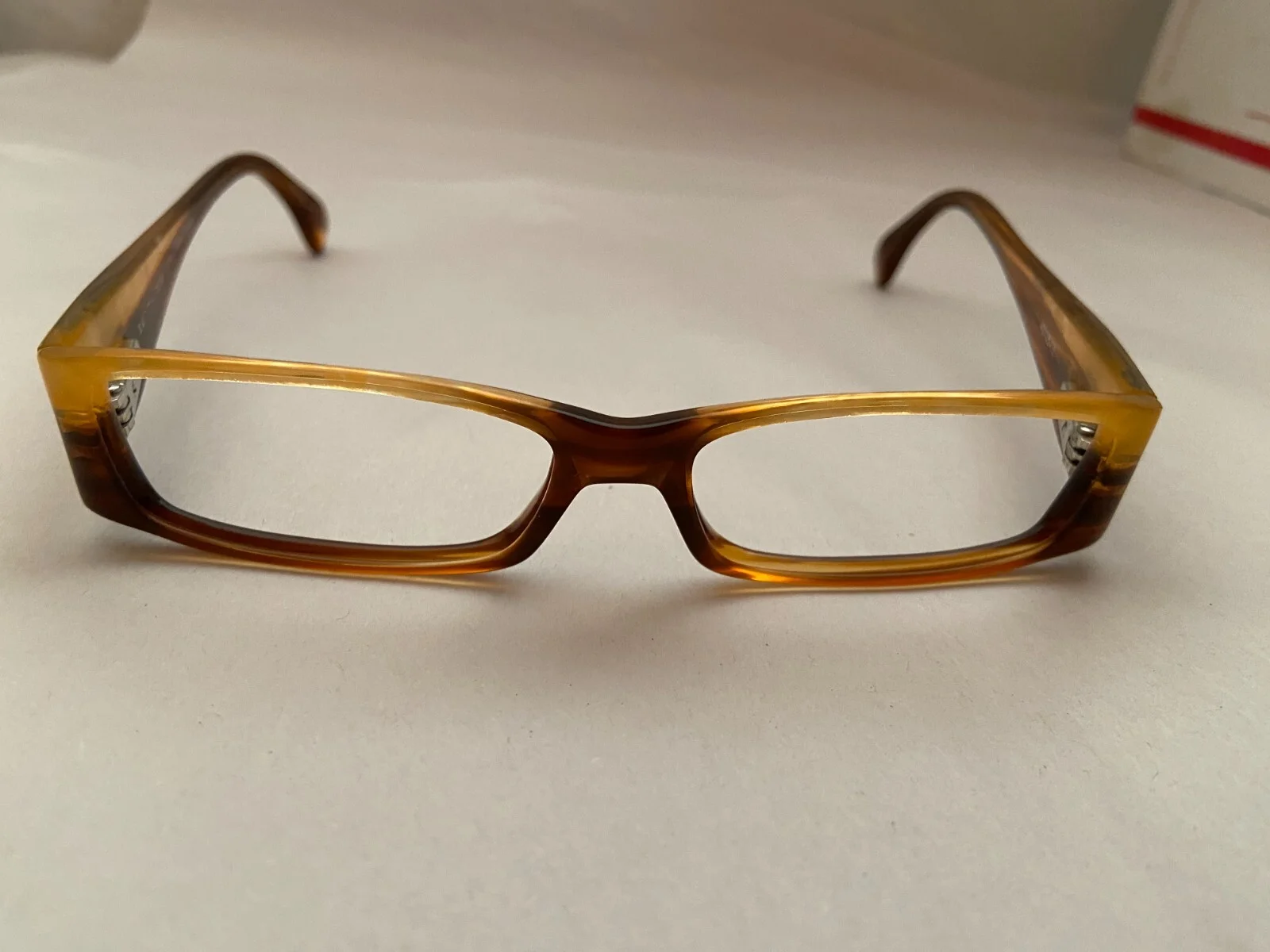ALAIN MIKLI A0125 06 EYEGLASS FRAMES FRANCE HALF RIM 2