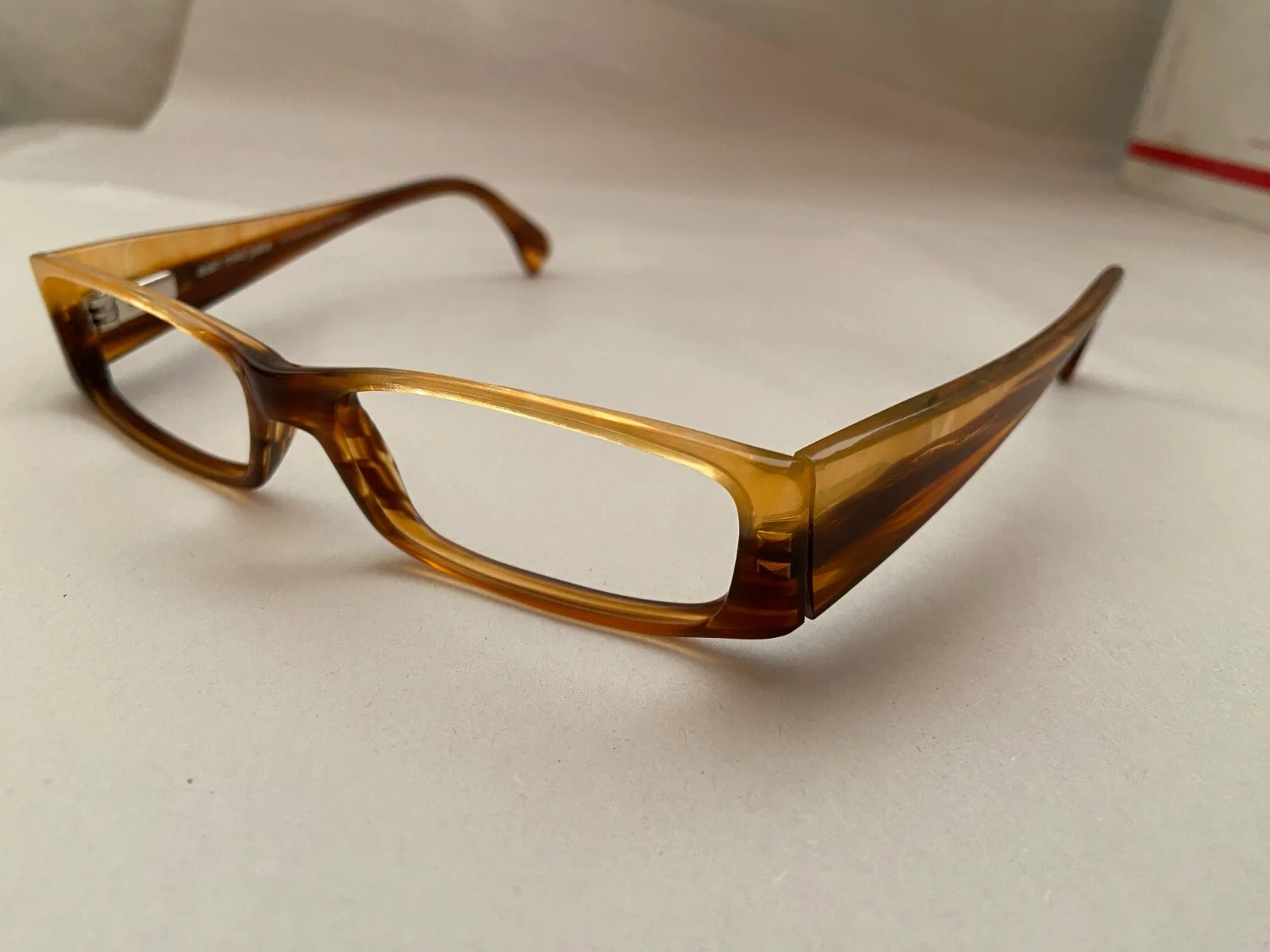 ALAIN MIKLI A0125 06 EYEGLASS FRAMES FRANCE HALF RIM 3