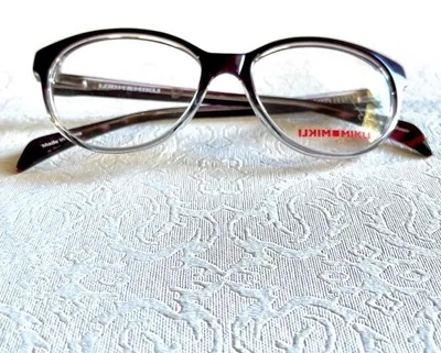 ALAIN MIKLI EYEGLASS FRAMES ~ 1219 AMFLEX ~ PURPLE CO1N ~ 54-17-145 ~ READY 4 RX 2
