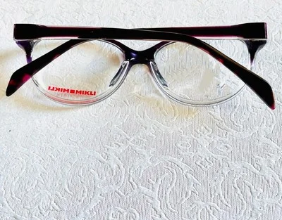 ALAIN MIKLI EYEGLASS FRAMES ~ 1219 AMFLEX ~ PURPLE CO1N ~ 54-17-145 ~ READY 4 RX 3