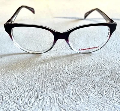 ALAIN MIKLI EYEGLASS FRAMES ~ 1219 AMFLEX ~ PURPLE CO1N ~ 54-17-145 ~ READY 4 RX 4