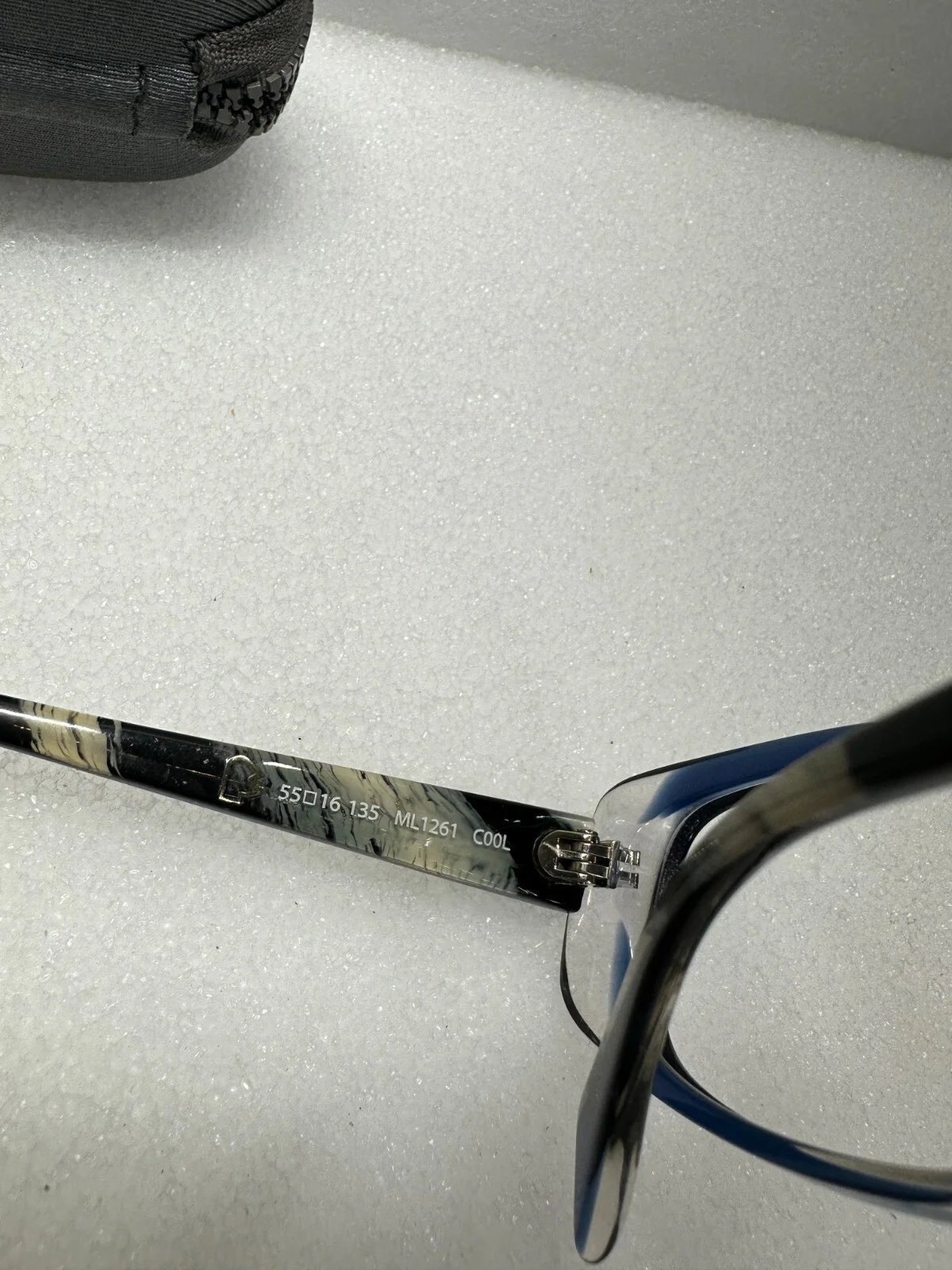 ALAIN MIKLI ML 1261 Cool Womens Eyeglasses Frames 55/16-135 France NO LENSES 4
