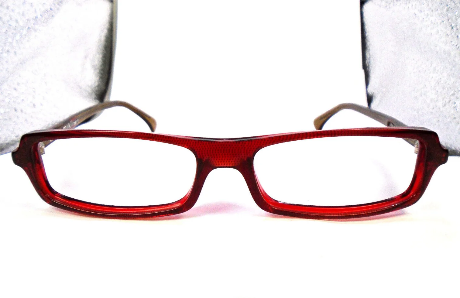 Alain Mikli Paris 1767 Col. 2517 Red/Glitter Womens Designer Eyeglasses Frames 3