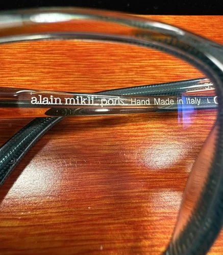 Alain Mikli Paris Women’s Brown Turquoise Eyeglass Frames A03037 53-15 140 Italy 2