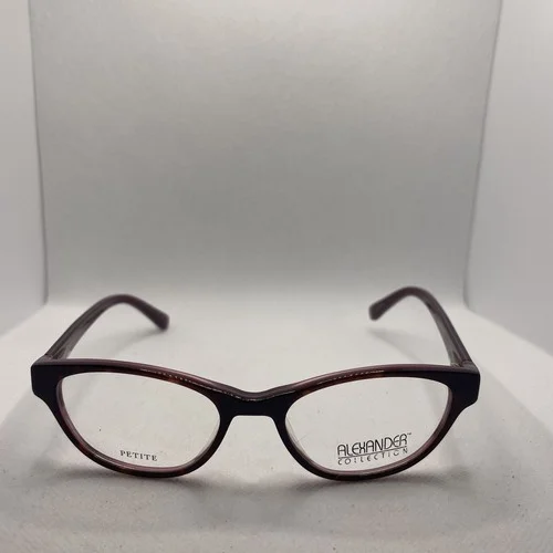Alexander Collection 48/17 125 Petite Burgundy Women Eyeglass Frames L54