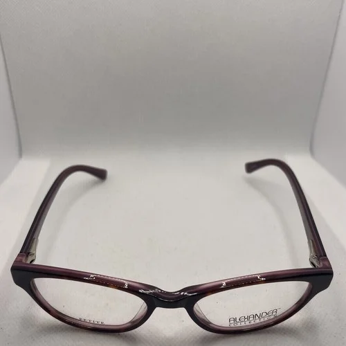 Alexander Collection 48/17 125 Petite Burgundy Women Eyeglass Frames L54 2