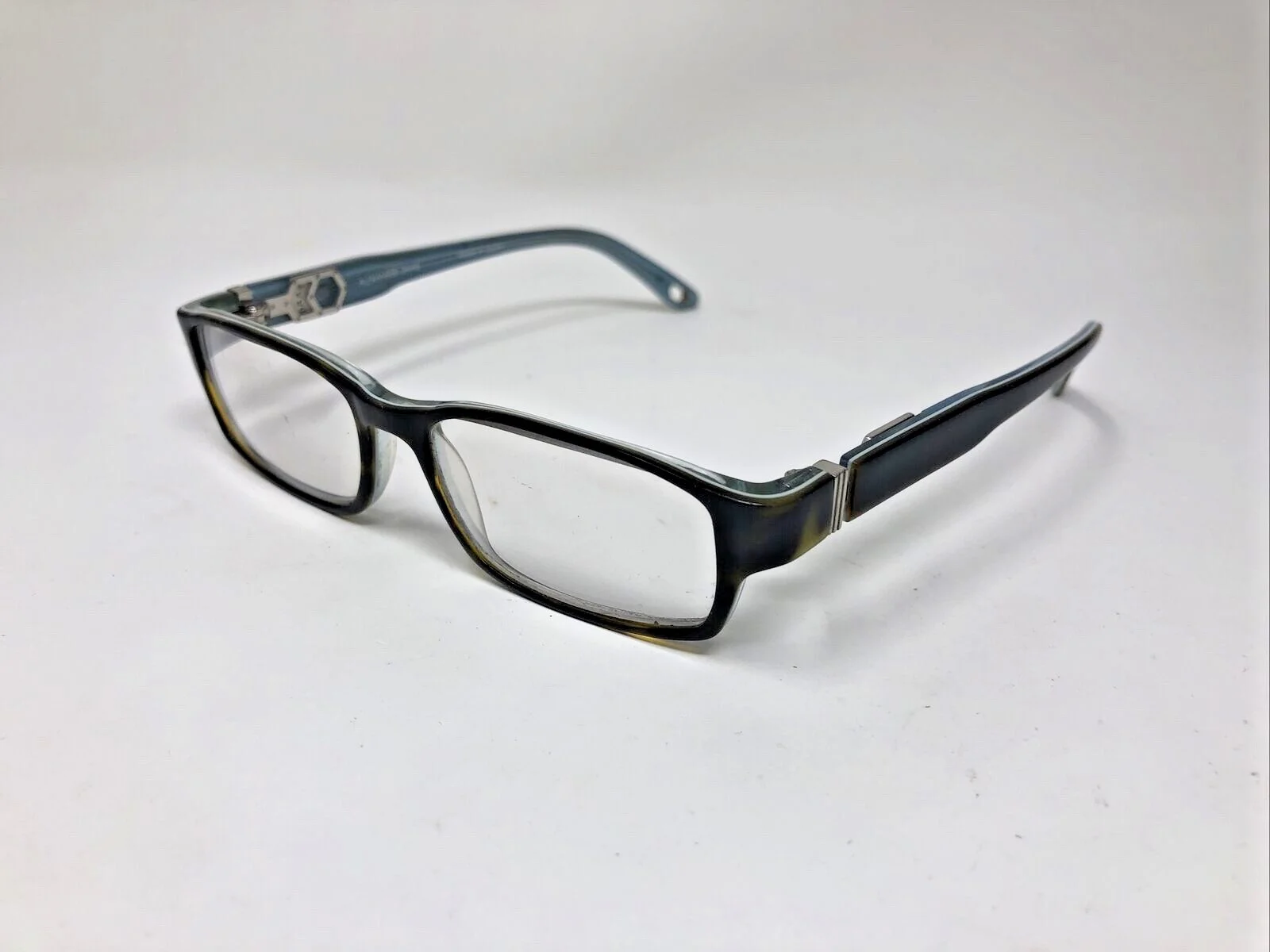 ALEXANDER DAAS EYEGLASSES FRAME FOUNDATION 47-15-135 TORTOISE BLUE 4692