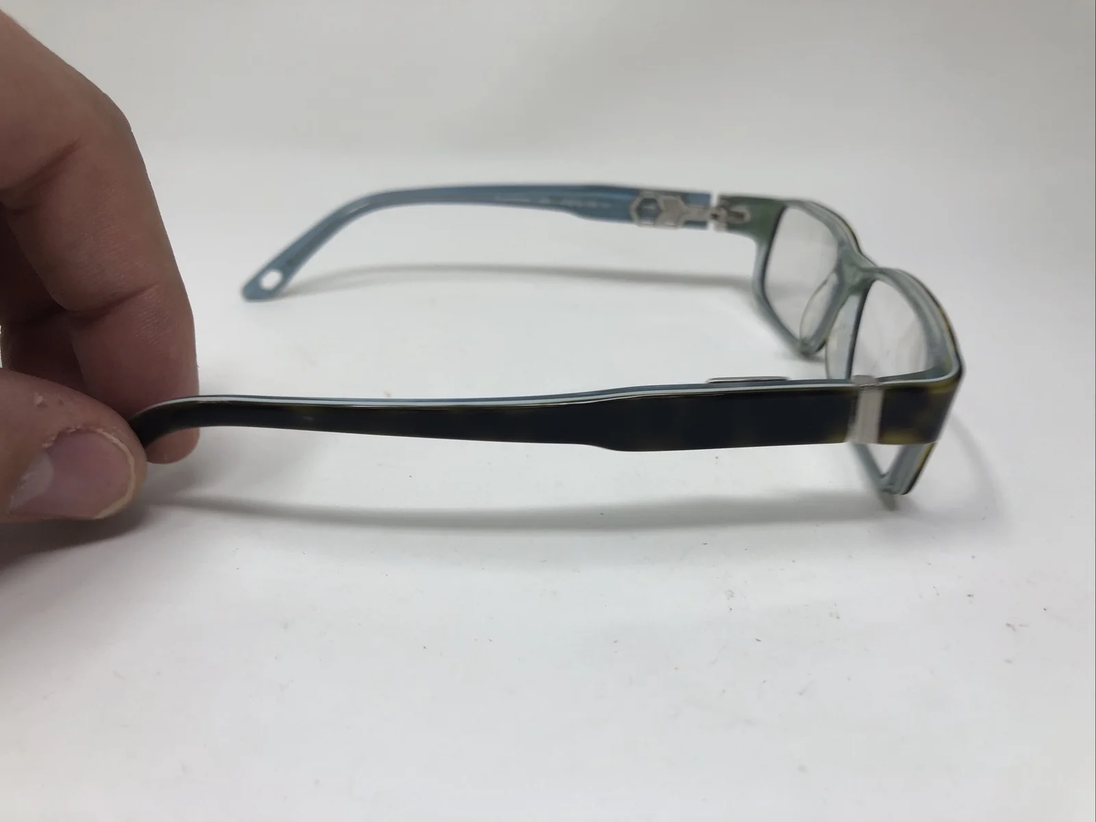 ALEXANDER DAAS EYEGLASSES FRAME FOUNDATION 47-15-135 TORTOISE BLUE 4692 4