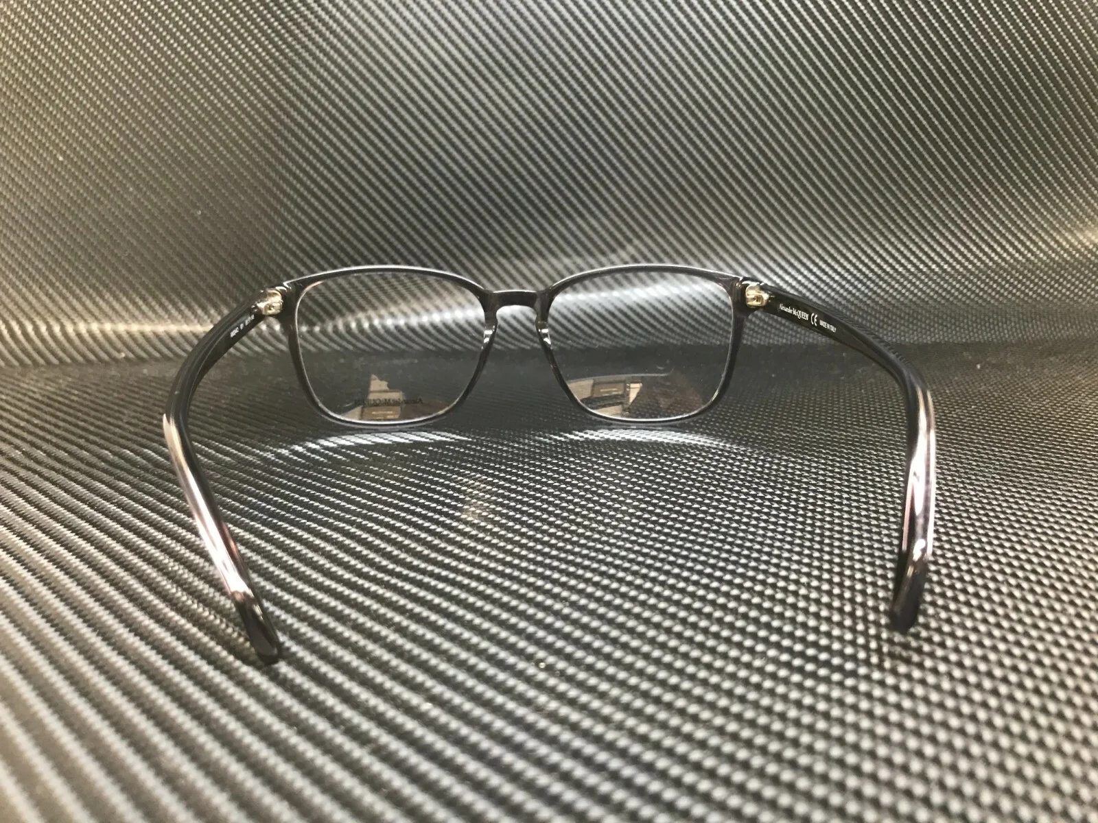 ALEXANDER MCQUEEN AM0244O 001 Grey Square Rectangle Men 4