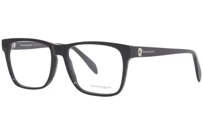 Alexander McQueen AM0282O 001 Eyeglasses Frame Men