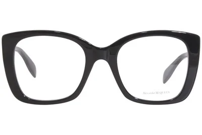 Alexander McQueen AM03510 001 Eyeglasses Frame Women 2