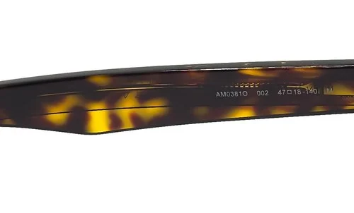 Alexander McQueen AM0381O Eyeglasses 002 Havana size 47 new 4