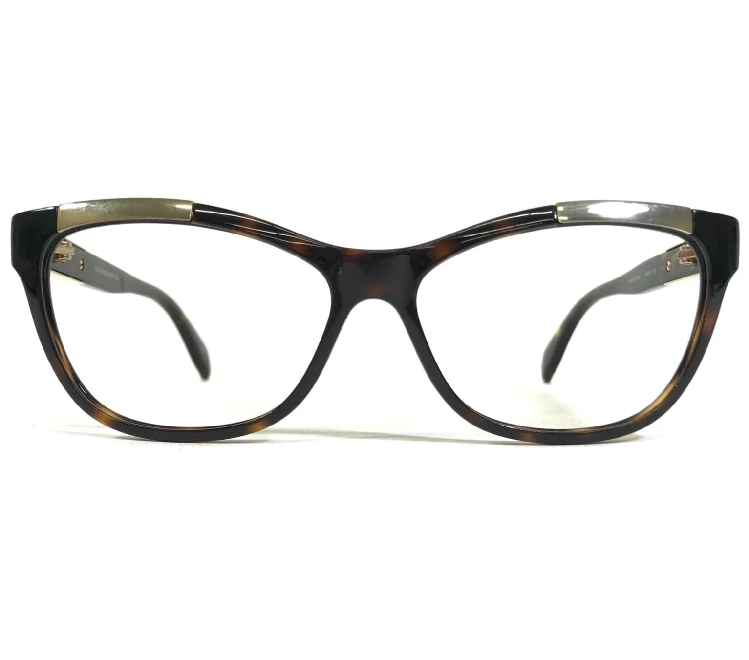 Alexander McQueen Eyeglasses Frames AM 0010O 002 Tortoise Gold 54-14-135 2