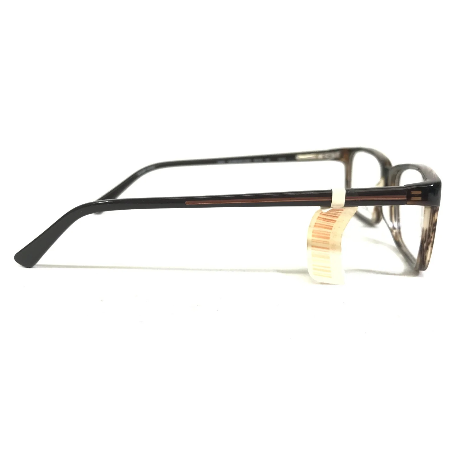 Altair Genesis Eyeglasses Frames G4042 200 BROWN HORN Rectangular 53-16-140 4