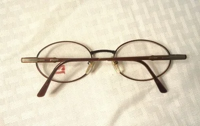 Ambassador Phoenix Italy Eyeglass Frames Bronze Pewter LF 275 48-20 135 Lot p4 3