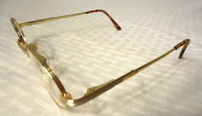 Ambassador Phoenix Italy Eyeglass Frames Gold Tort LF 275 48-20 135 NOS Lot p1 3