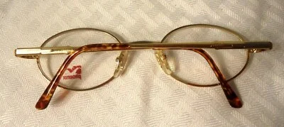 Ambassador Phoenix Italy Eyeglass Frames Gold Tort LF 275 48-20 135 NOS Lot p1 4