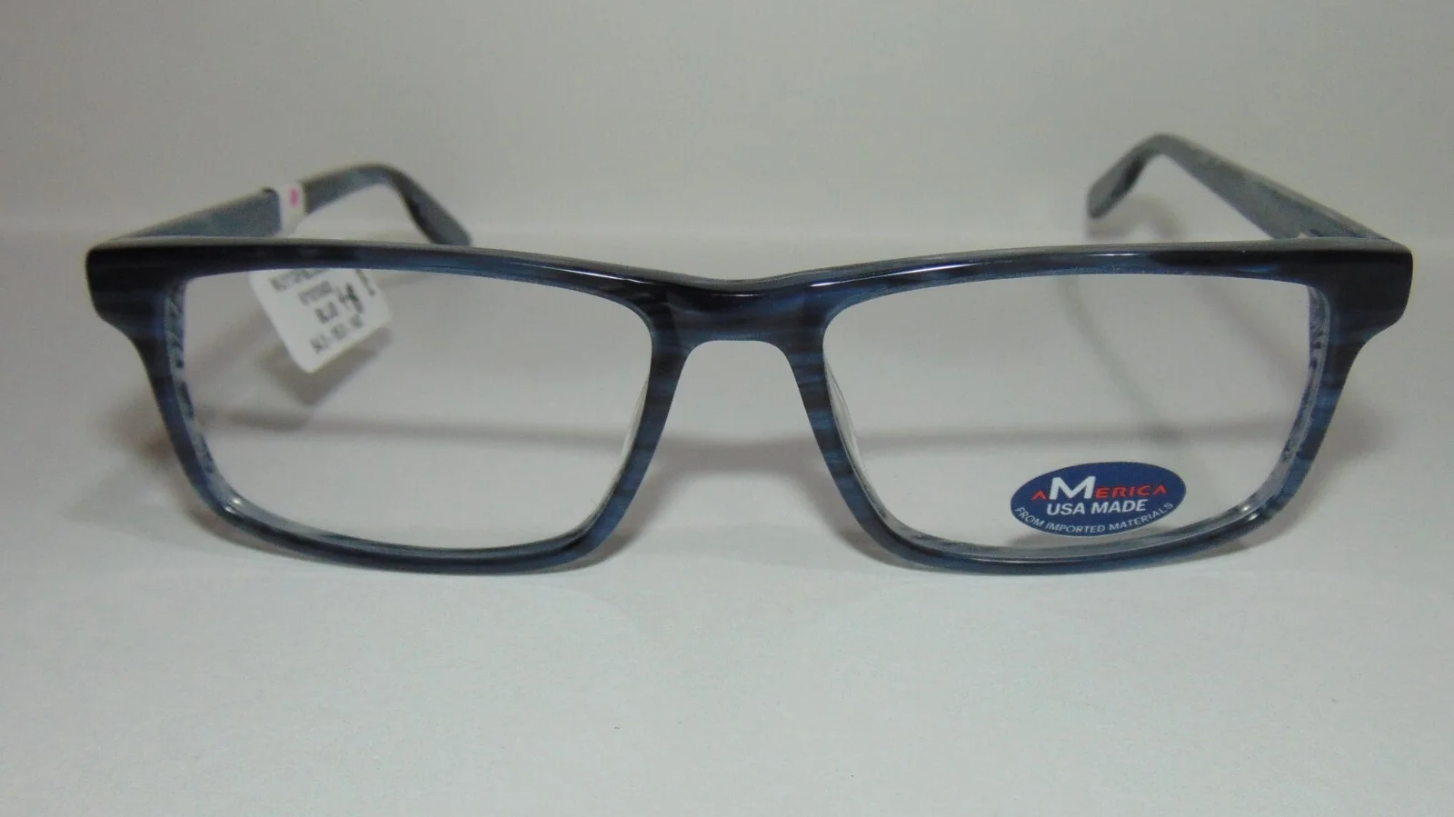 AMERICA Eyeglasses Frame USA MADE MU113FBLUE054 BLUE 54-16-140 new FREE SHIPPING