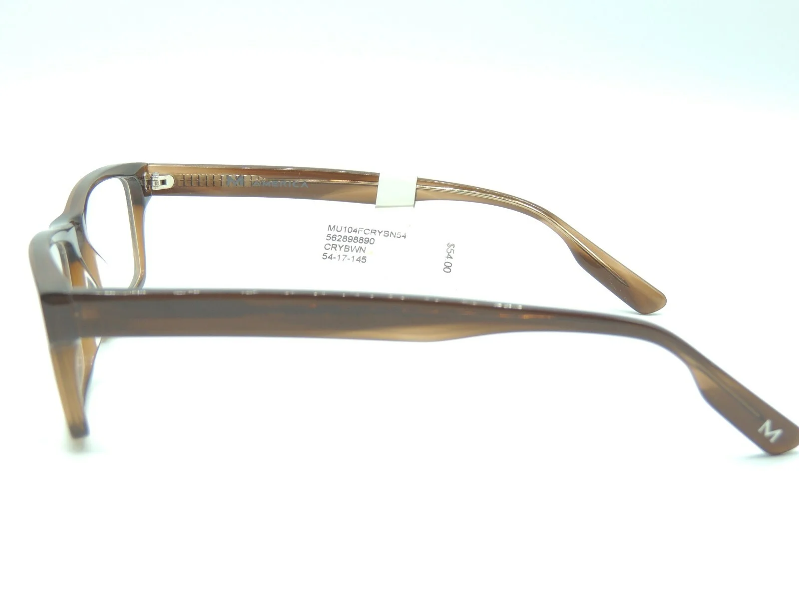 America MU104 Brown Eyeglass Frame 2