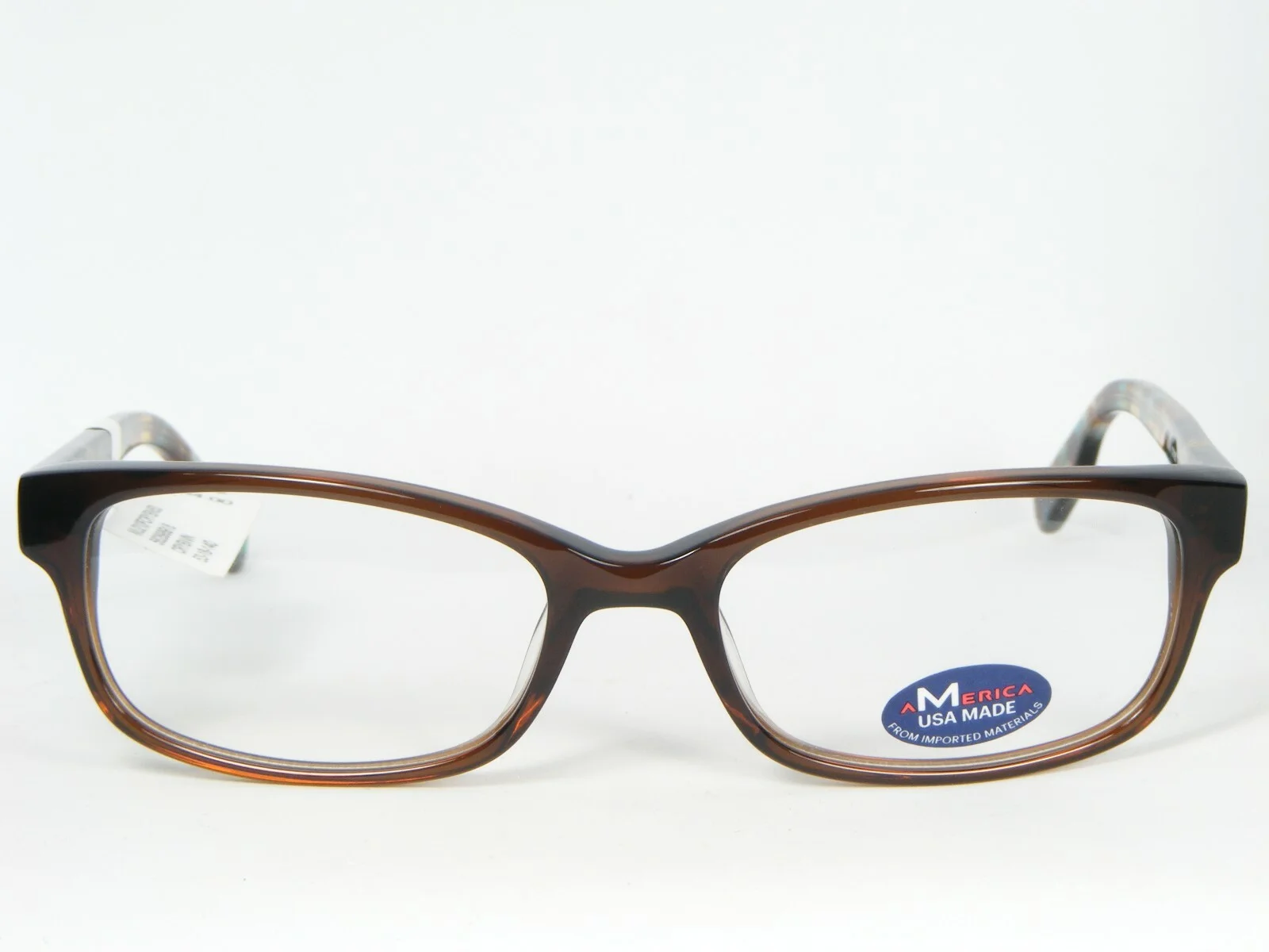 AMERICA MU210 CRYBRN CRYSTAL BROWN EYEGLASSES GLASSES MU210FCRYBN53 53-18-140mm 2