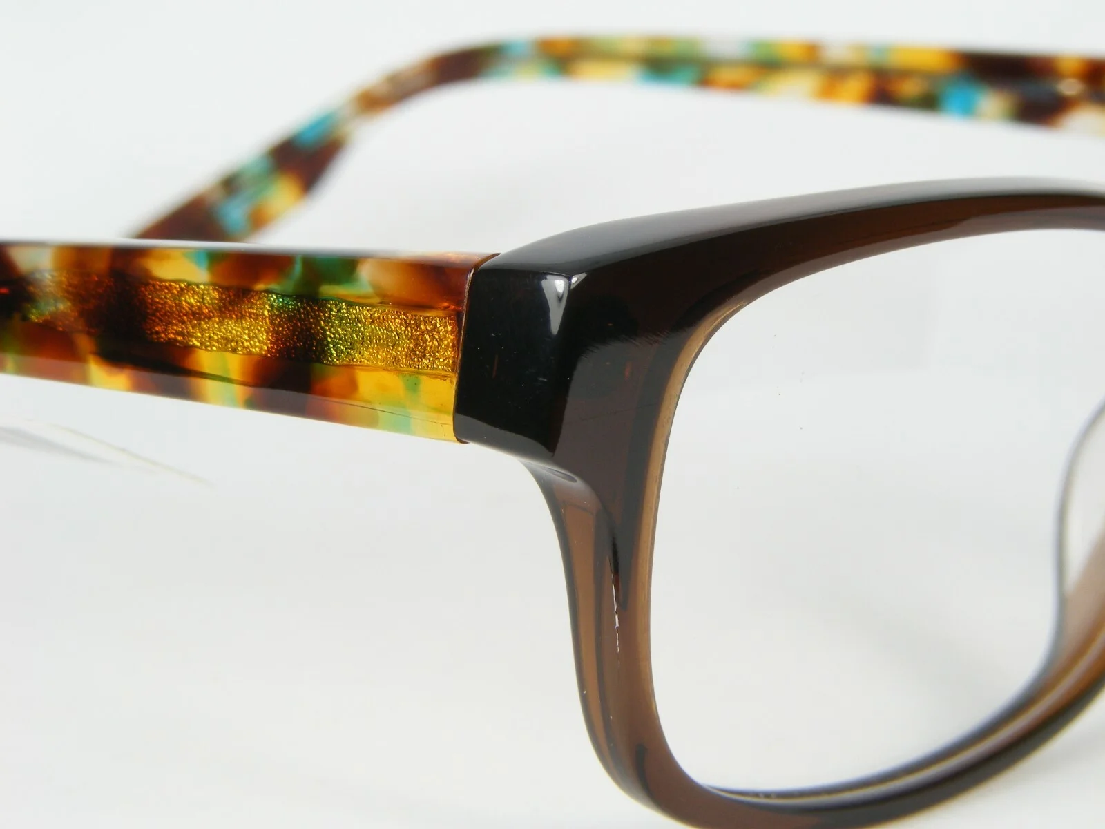 AMERICA MU210 CRYBRN CRYSTAL BROWN EYEGLASSES GLASSES MU210FCRYBN53 53-18-140mm 4