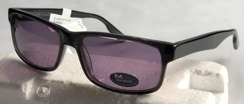 America MU403 Black/grey 57-16-140 Eyeglasses frame Prescription Sunglass Polari