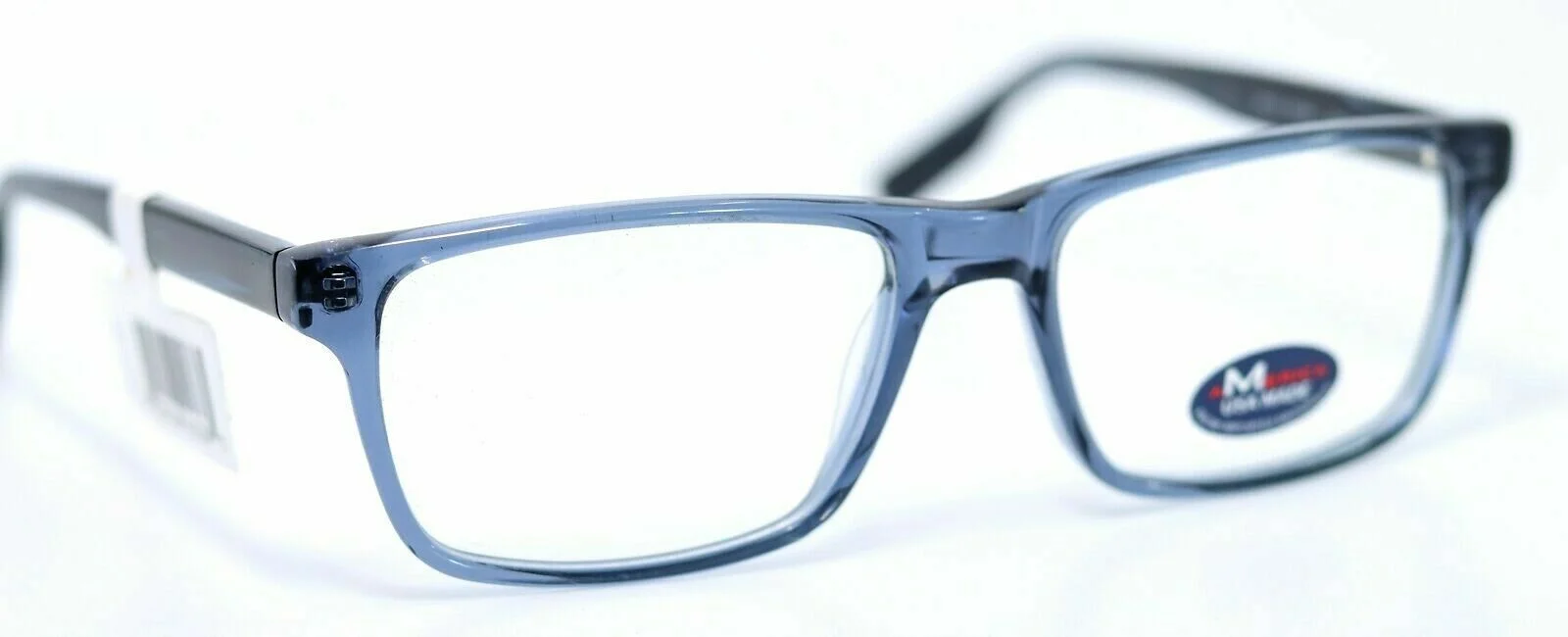 AMERICA USA Made NVYCRY Navy Crystal Eyeglasses Frames 53-17-143 3