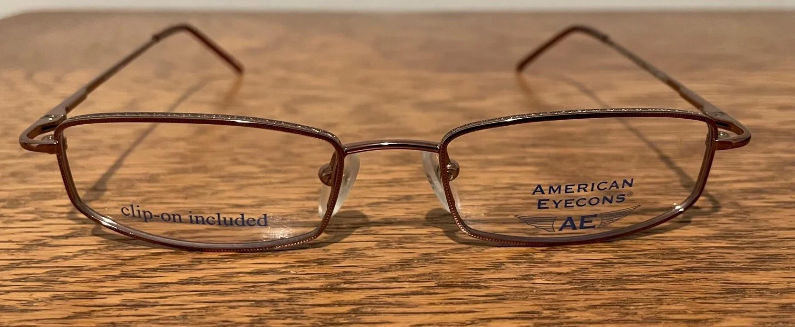 AMERICAN EYECONS SOUTH BEACH OPTICAL FRAME SPRING HINGE TEMPLES FREE SHIPPING 2