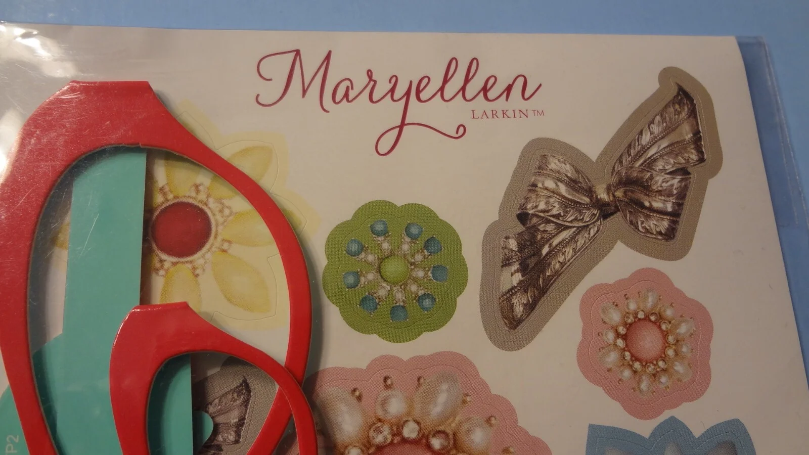 American Girl Maryellen stickers paper eyeglasses for doll & girl promo NIB 2