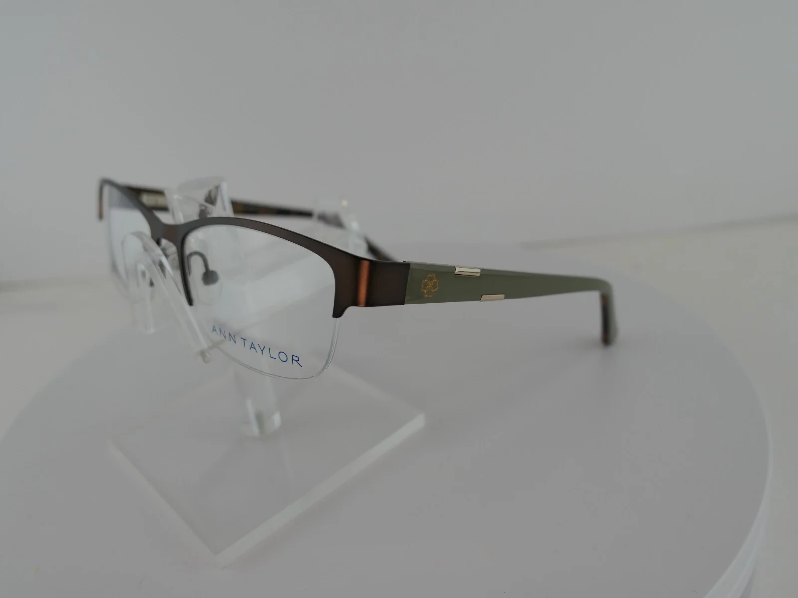 Ann Taylor AT 212 (02) Matte BROWN 51-16 130 LADIES PETITE Eyeglass Frames 2