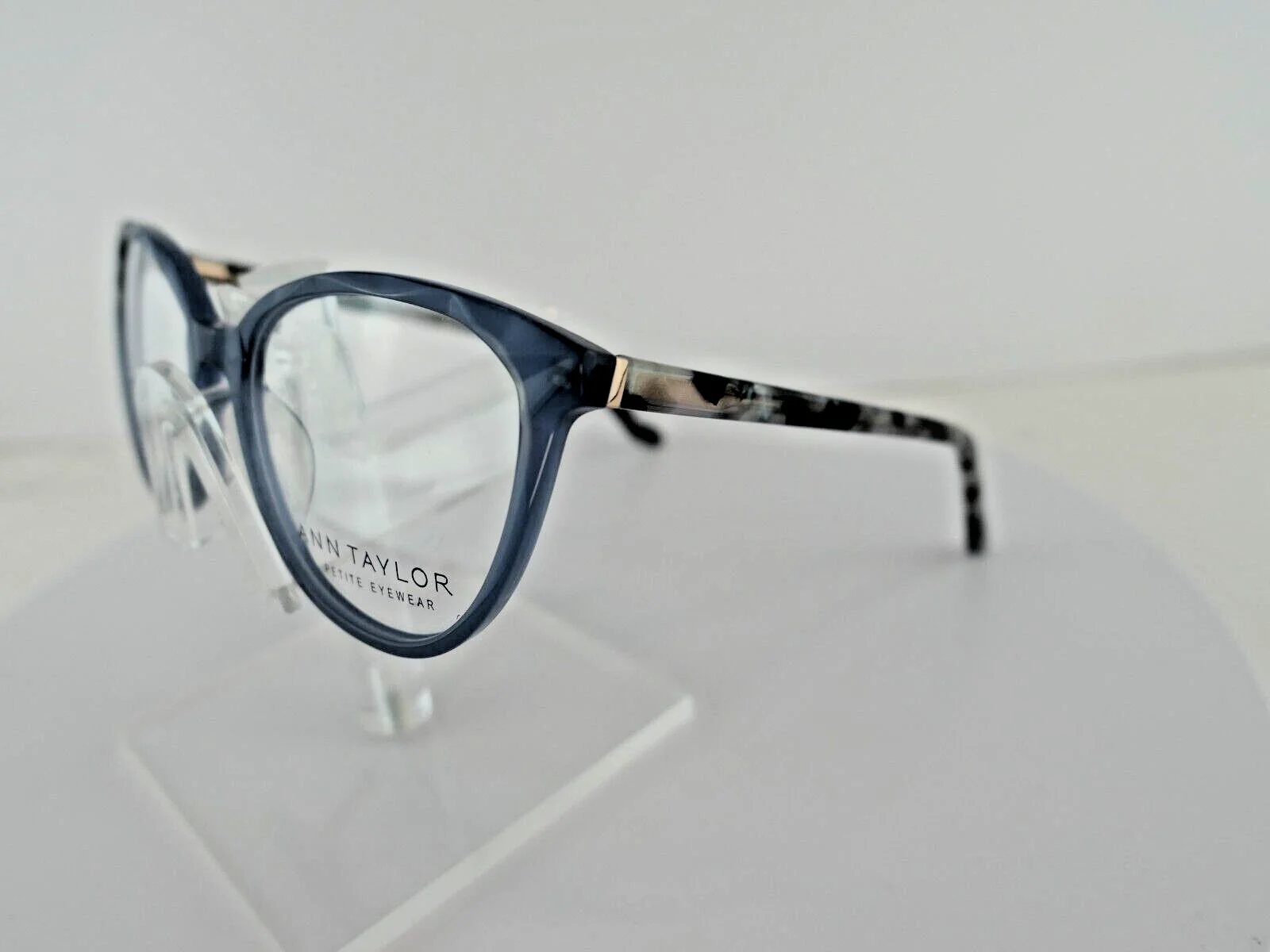 Ann Taylor AT 816(003) SLATE BLUE 48-15-135 PETITE LADIES Eyeglass Frames 2