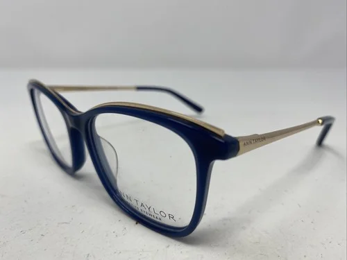 Ann Taylor Petite ATP817 C03 49-15-135 Gold/Blue Full Rim Eyeglasses Frame -K04 2