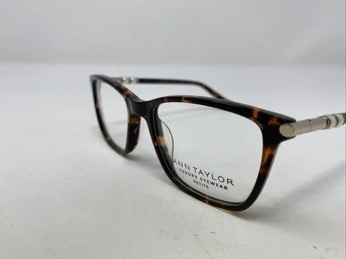 Ann Taylor PETITE Eyeglasses Frame ATP018 C02 50-17-130 Tortoise Full Rim TD12 2