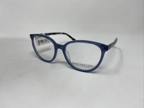 ANN TAYLOR PETITE EYEWEAR ATP 816 C03 48/15/135 BLUE Gray FLEX HINGE &Q82 3