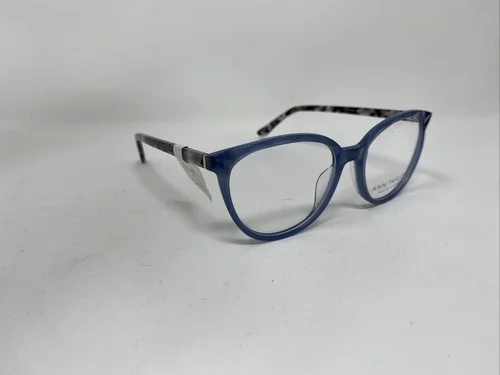 ANN TAYLOR PETITE EYEWEAR ATP 816 C03 48/15/135 BLUE Gray FLEX HINGE &Q82 4