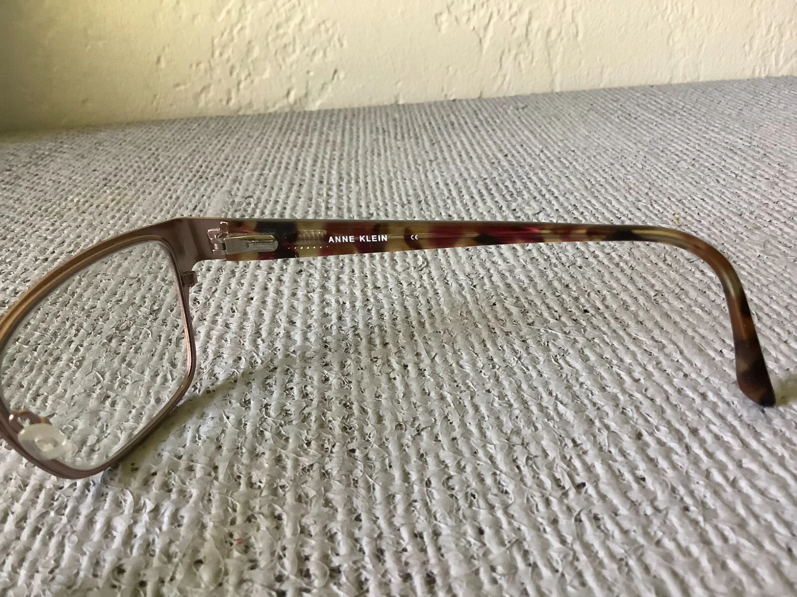 Anne Klein AK 5062 717 Rose Gold Tortoise Eyeglasses FRAMES 52-17-135 VGood 4