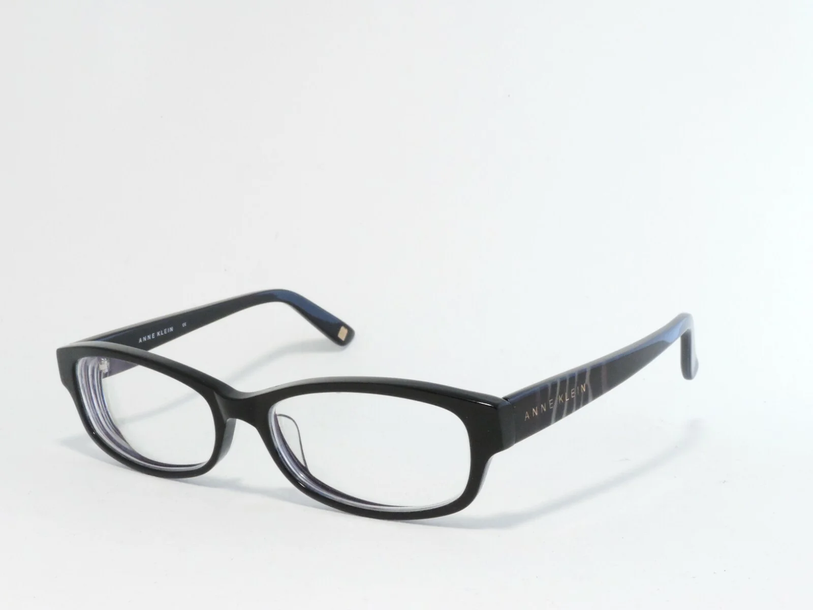 ANNE KLEIN AK5024 FULL RIM PLASTIC EYEGLASS FRAMES BLACK 53-16-135 2