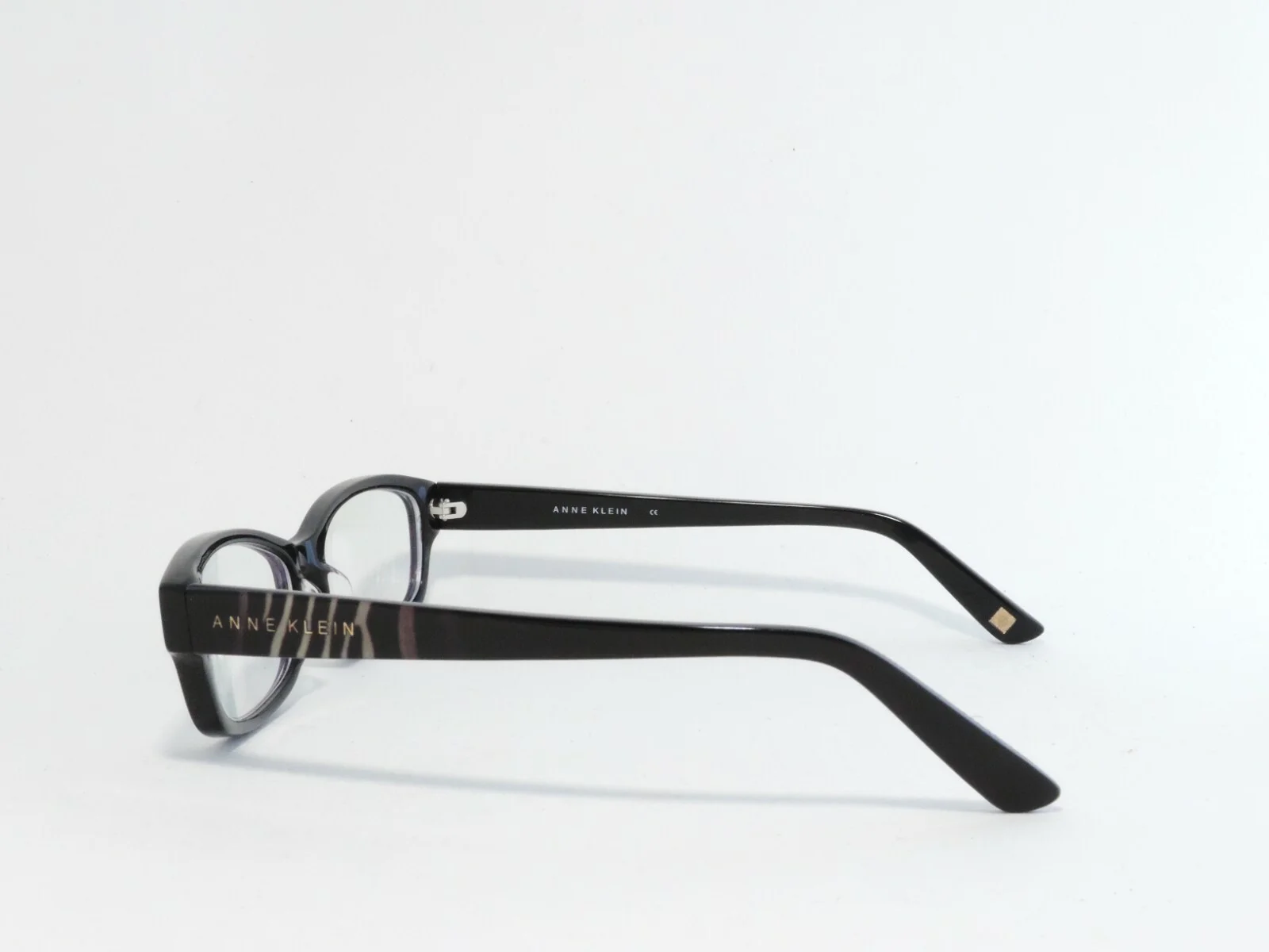 ANNE KLEIN AK5024 FULL RIM PLASTIC EYEGLASS FRAMES BLACK 53-16-135 3