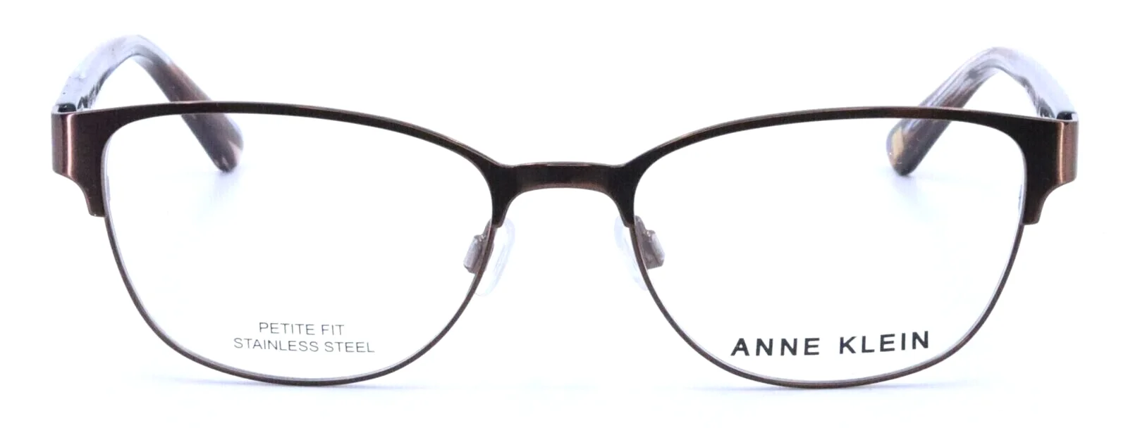 ANNE KLEIN AK5087 200 Mocha Cat Eye Womens Full Rim Eyeglasses Frames 50-17-135 2