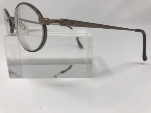 Anne Klein Eyeglass Frames 6009 K1091 47/19/130 Light Brown Flex Hinge 9733 2