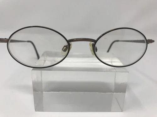 Anne Klein Eyeglass Frames 6009 K1091 47/19/130 Light Brown Flex Hinge 9733 3
