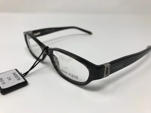 Anne Klein Eyeglass Frames AK8079 216 Black Charcoal Frame 50-15-135mm AN19