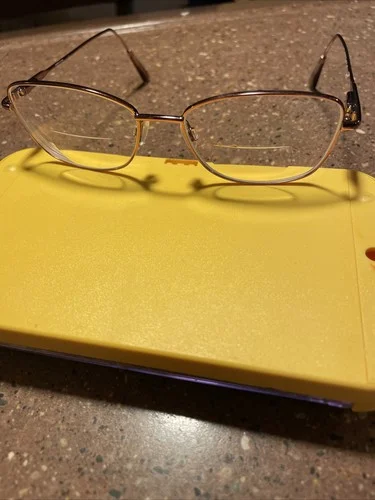 Anne Klein Eyeglasses Frames AK5073 780 ROSE GOLD Pink Wire Rim 52-16-140