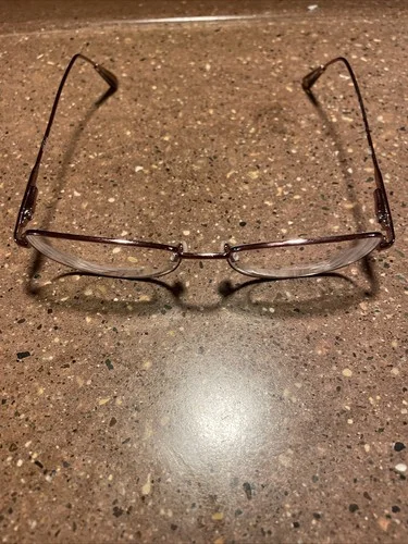 Anne Klein Eyeglasses Frames AK5073 780 ROSE GOLD Pink Wire Rim 52-16-140 2